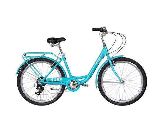 Велосипед Дорожник 26" Ruby рама-17" 2022 Turquoise (OPS-D-26-201)
