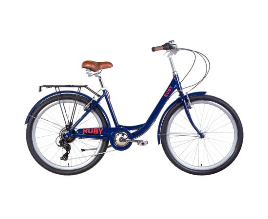 Велосипед Дорожник 26" Ruby рама-17" 2022 Dark Blue (OPS-D-26-203)