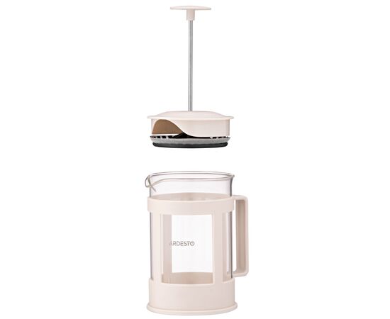 Френч-пресс Ardesto Fresh 800 мл Beige (AR1008BF), изображение 4 Френч-пресс Ardesto Fresh 800 мл Beige (AR1008BF), изображение 4