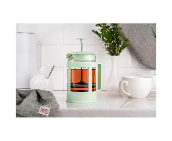 Френч-пресс Ardesto Fresh 800 мл Light Green (AR1008LGB), изображение 7 Френч-пресс Ardesto Fresh 800 мл Light Green (AR1008LGB), изображение 7