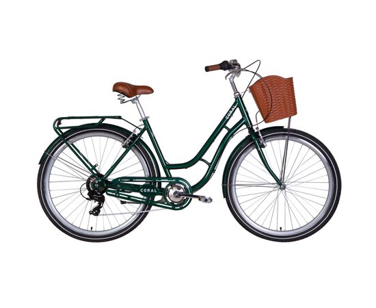 Велосипед Дорожник 28" Coral Vbr рама-19" 2022 Dark Green (OPS-D-28-299)
