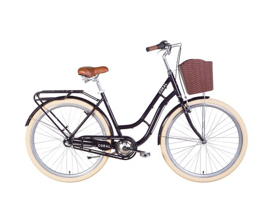 Велосипед Дорожник 28" Coral Planet рама-19" 2022 Dark Grey (OPS-D-28-303)