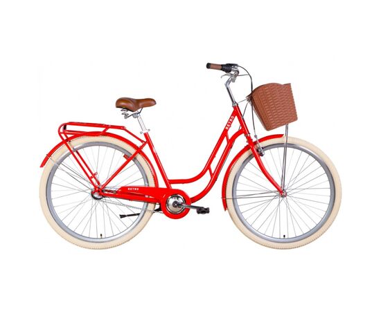 Велосипед Дорожник 28" Retro Planet рама-19" 2022 Orange (OPS-D-28-311)
