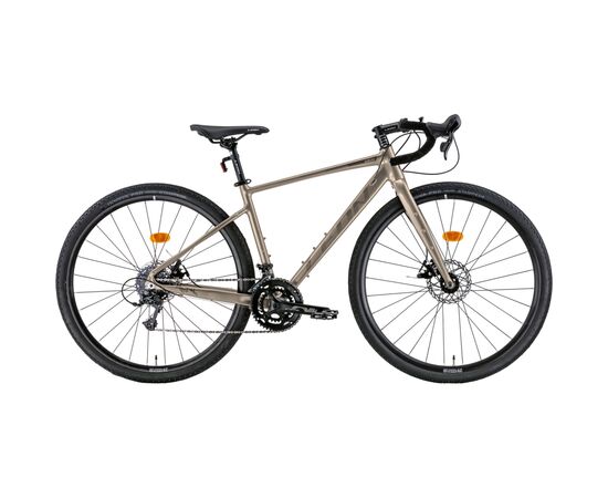 Велосипед Leon 28" GR-90 DD рама-S 2022 Beige (OPS-LN-28-036)