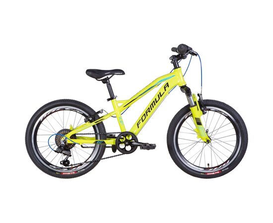 Велосипед Formula 20" BlackWood AM Vbr рама-11,5" 2022 Yellow (OPS-FR-20-086)