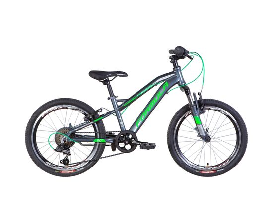 Велосипед Formula 20" BlackWood AM Vbr рама-11,5" 2022 Grey/Yellow (OPS-FR-20-087)