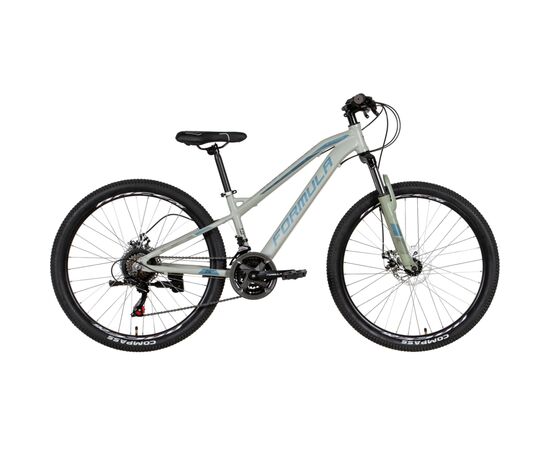 Велосипед Formula 26" BlackWood AM DD рама-13" 2022 Grey/Blue (OPS-FR-26-617)