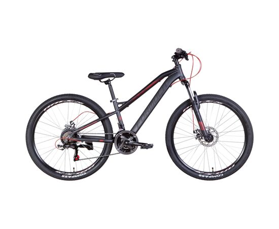 Велосипед Formula 26" BlackWood AM DD рама-13" 2022 Dark Grey/Red (OPS-FR-26-618)
