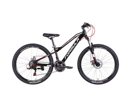 Велосипед Formula 26" BlackWood AM DD рама-13" 2022 Black/White (OPS-FR-26-616)