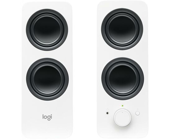 Акустическая система Logitech Z-200 Snow White (980-000811), изображение 2 Акустическая система Logitech Z-200 Snow White (980-000811), изображение 2