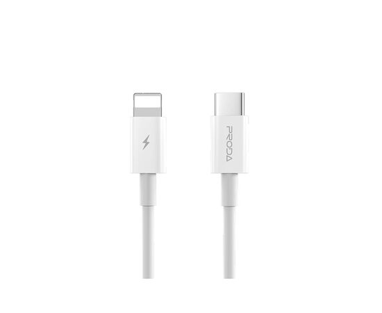 Дата кабель USB-C to Lightning 20W white Proda (PD-B27i-WHT)