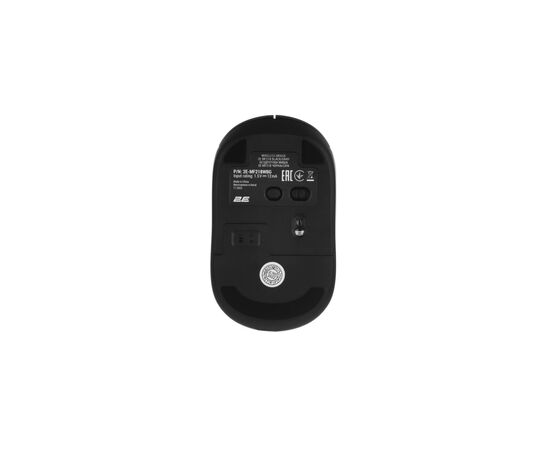 Мышка 2E MF218 Silent Wireless/Bluetooth Black/Grey (2E-MF218WBG), изображение 8 Мышка 2E MF218 Silent Wireless/Bluetooth Black/Grey (2E-MF218WBG), изображение 8