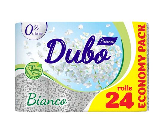 Туалетний папір Диво Premio Bianco 3 шари 24 рулони (4820003837658)