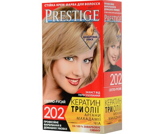 Краска для волос Vip's Prestige 202 - Светло-русый 115 мл (3800010504119)