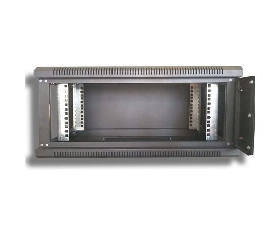 Шафа настінна Hypernet 4U 19" 600x350 (WMNC-350-4U-FLAT-BLACK), зображення 2 Шафа настінна Hypernet 4U 19" 600x350 (WMNC-350-4U-FLAT-BLACK), зображення 2