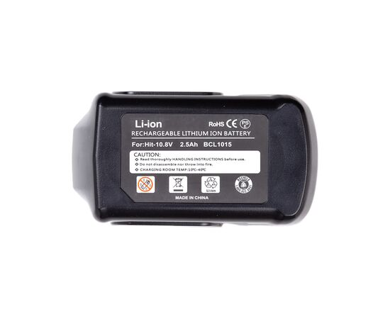 Аккумулятор к электроинструменту PowerPlant для HITACHI 12V 2.5Ah Li-ion (BCL1015S) (TB921003), изображение 2