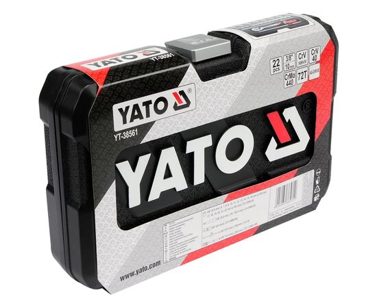 Набор инструментов Yato YT-38561, изображение 4 Набор инструментов Yato YT-38561, изображение 4