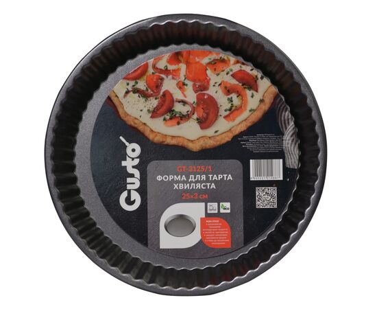 Форма для выпечки Gusto Wave 25 x 3 см (GT-3125/1), изображение 2 Форма для выпечки Gusto Wave 25 x 3 см (GT-3125/1), изображение 2