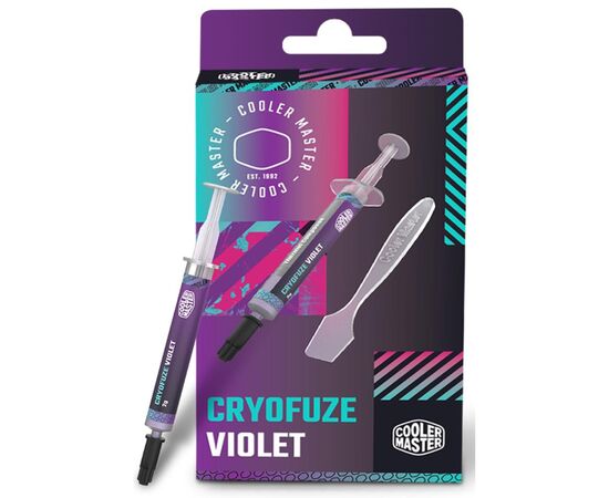 Термопаста CoolerMaster CryoFuze Violet (MGY-NOSG-N07M-R1), изображение 4 Термопаста CoolerMaster CryoFuze Violet (MGY-NOSG-N07M-R1), изображение 4