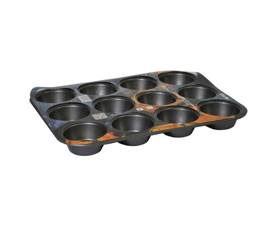 Форма для випікання Gusto Muffin на 12 шт 35 x 27 x 3 см (GT-3135), зображення 2 Форма для випікання Gusto Muffin на 12 шт 35 x 27 x 3 см (GT-3135), зображення 2
