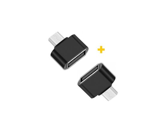 Переходник USB to MicroUSB AC-050 2 pcs XoKo (XK-AC050-BK2)