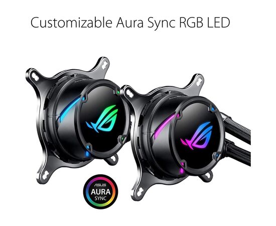 Система водного охлаждения ASUS ROG-STRIX-LC-120 RGB (90RC0051-M0UAY0), изображение 3 Система водного охлаждения ASUS ROG-STRIX-LC-120 RGB (90RC0051-M0UAY0), изображение 3