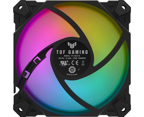 Кулер для корпуса ASUS GT301 ARGB/BK (90DA0040-B00000), изображение 5 Кулер для корпуса ASUS GT301 ARGB/BK (90DA0040-B00000), изображение 5