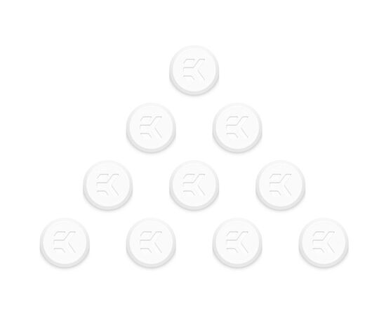 Фітинг для СВО Ekwb EK-Quantum Torque Plug Cover 10-Pack - White (3831109904312), зображення 5 Фітинг для СВО Ekwb EK-Quantum Torque Plug Cover 10-Pack - White (3831109904312), зображення 5