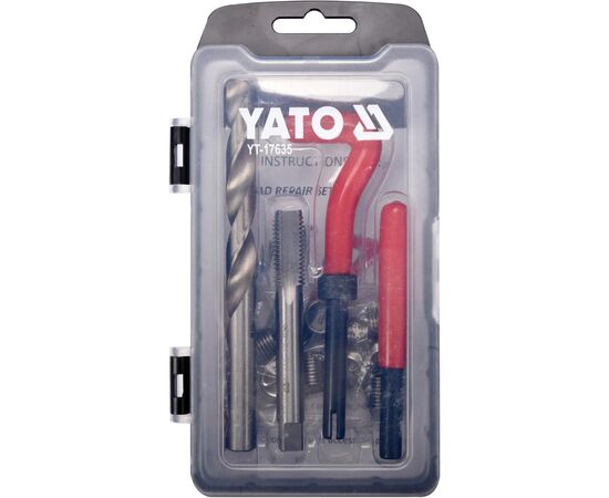 Набор инструментов Yato для ремонта резьбы M12x1,75 (YT-17635), изображение 2