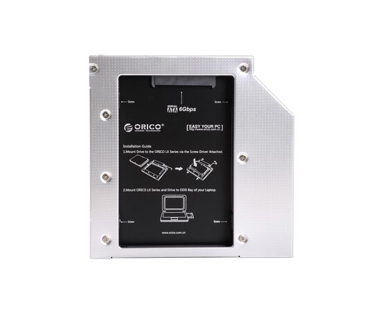 Фрейм-переходник Orico Optibay 9.5mm (HC380183), изображение 2 Фрейм-переходник Orico Optibay 9.5mm (HC380183), изображение 2
