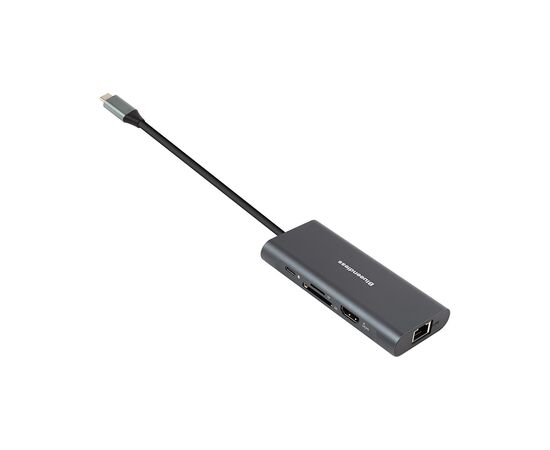 Концентратор PowerPlant USB-C to 2xUSB 3.0, 1xUSB 2.0, 1xType-C (PD), HDMI, SD, RJ45 (CA913497), изображение 3 Концентратор PowerPlant USB-C to 2xUSB 3.0, 1xUSB 2.0, 1xType-C (PD), HDMI, SD, RJ45 (CA913497), изображение 3