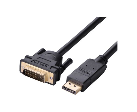 Кабель мультимедийный DisplayPort M to DVI-D 25 2.0m V1.2, DP103 Ugreen (10221)