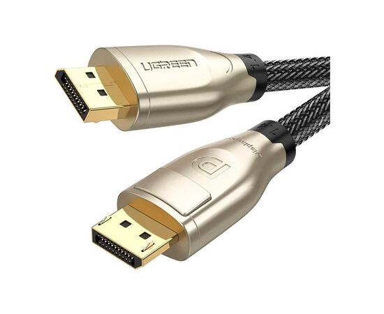 Кабель мультимедийный DisplayPort 2.0m V1.4 8K Zinc Alloy Shell DP112 Ugreen (60843)