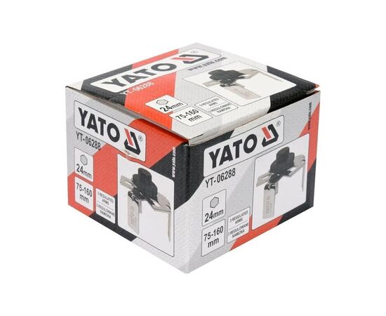 Ключ Yato трилапий для паливних насосів 75-160 мм (YT-06288), зображення 3 Ключ Yato трилапий для паливних насосів 75-160 мм (YT-06288), зображення 3