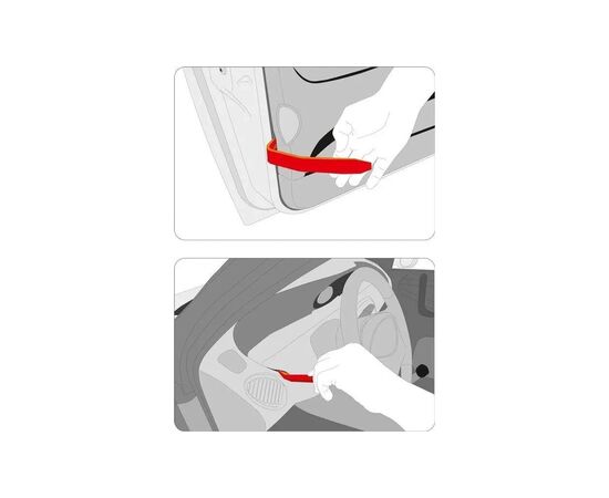 Набір інструментів Yato знімачів пластикових 27 шт. (YT-08443), зображення 6 Набір інструментів Yato знімачів пластикових 27 шт. (YT-08443), зображення 6