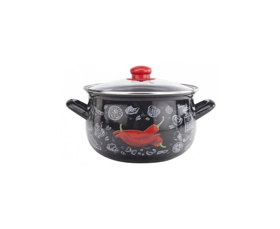 Кастрюля Gusto "Перчинка" 16 см 2,1 л (GT-T-116-P)