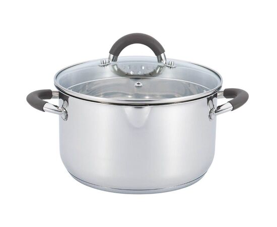 Каструля Gusto Silicon handles 24 см 6,1л (GT-1102-24)