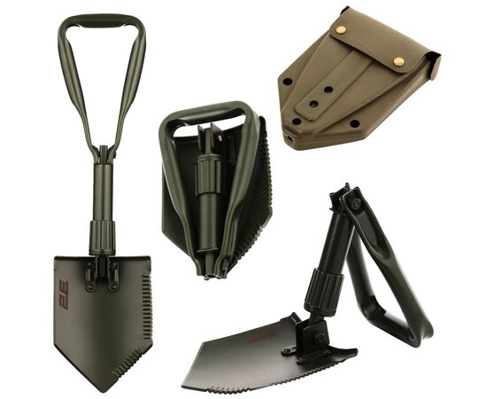 Тактическая лопата 2E Alligator складная, 2.5 мм, 58 см, 1.34кг, EVA-чехол (2E-FS58EVA), изображение 7