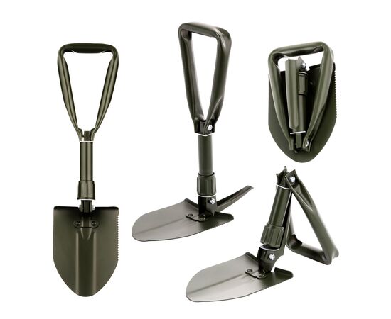 Тактична лопата 2E Raptor складана, 1.5 мм, 47.5 см, 0.77кг, чохол (2E-FS48), зображення 7