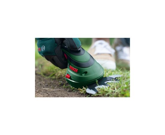 Кусторез Bosch ISIO, акумуляторний 3.6 V Li 1.5 Ач, ніж 12 см (0.600.833.108), изображение 7 Кусторез Bosch ISIO, акумуляторний 3.6 V Li 1.5 Ач, ніж 12 см (0.600.833.108), изображение 7