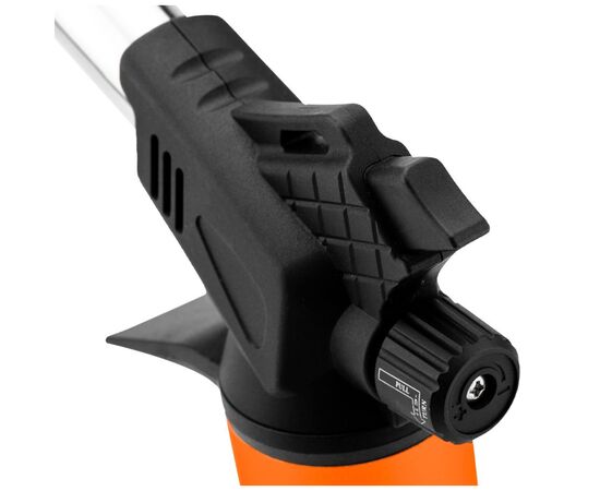 Газовый паяльник Neo Tools пьезоподжиг, 1200°C, объем 12.6г, 0.286кг (19-905), изображение 4 Газовый паяльник Neo Tools пьезоподжиг, 1200°C, объем 12.6г, 0.286кг (19-905), изображение 4
