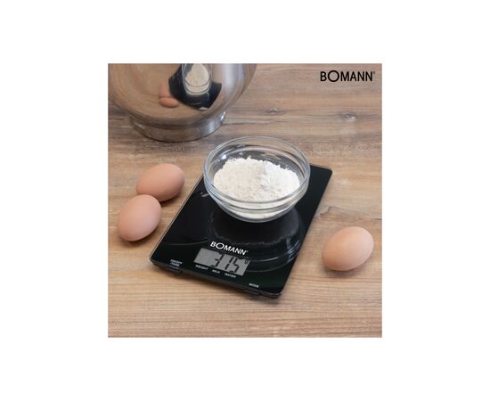 Весы кухонные Bomann KW 1515 CB black (KW1515CB black), изображение 5 Весы кухонные Bomann KW 1515 CB black (KW1515CB black), изображение 5