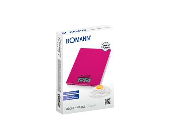 Весы кухонные Bomann KW 1515 CB blackberry (KW1515CB blackberry), изображение 3 Весы кухонные Bomann KW 1515 CB blackberry (KW1515CB blackberry), изображение 3