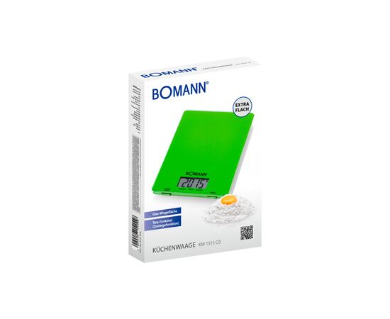Весы кухонные Bomann KW 1515 CB green (KW1515CB green), изображение 3 Весы кухонные Bomann KW 1515 CB green (KW1515CB green), изображение 3