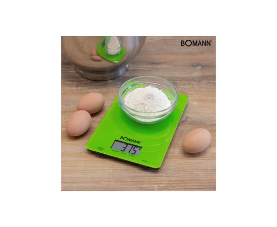 Весы кухонные Bomann KW 1515 CB green (KW1515CB green), изображение 4 Весы кухонные Bomann KW 1515 CB green (KW1515CB green), изображение 4