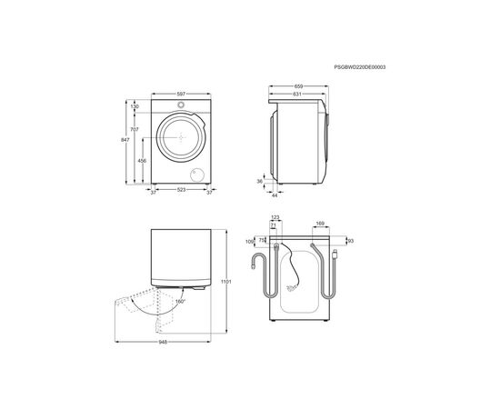 Стиральная машина Electrolux EW8F161PSUC, изображение 9