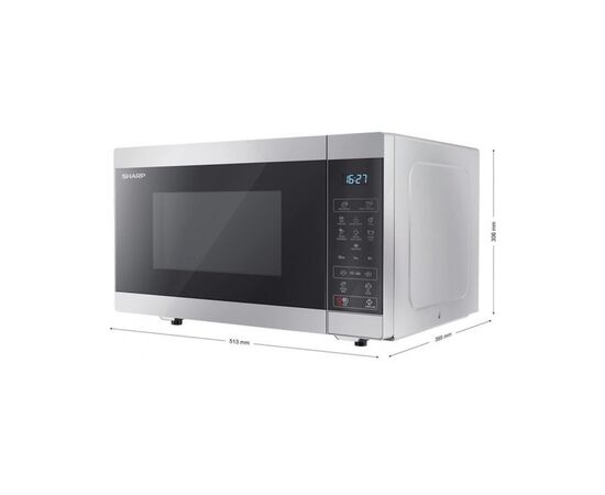 Микроволновая печь Sharp YC-MS51E-S, изображение 6 Микроволновая печь Sharp YC-MS51E-S, изображение 6