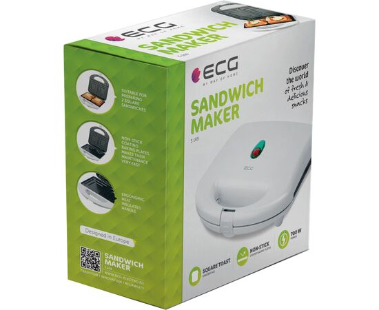 Сендвічниця ECG S 169 (S169), зображення 5 Сендвічниця ECG S 169 (S169), зображення 5