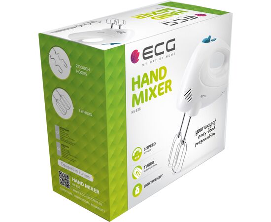 Миксер ECG RS 836 (RS836), изображение 4 Миксер ECG RS 836 (RS836), изображение 4