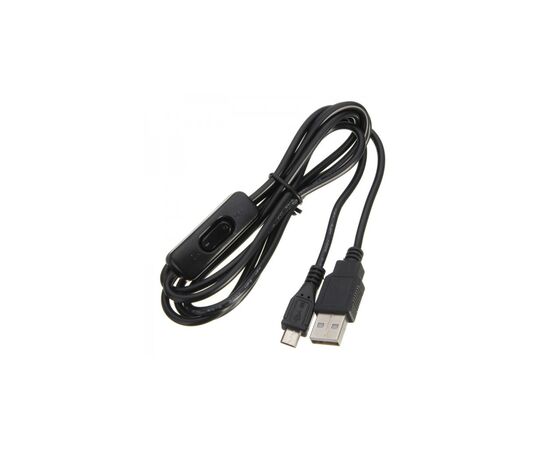Дополнительное оборудование к промышленному ПК Raspberry кабель USB Type C с выключателем, 1.5м для Pi 4B (RA607)